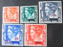 [Queen Wilhelmina Stamps of 1934-1940 Overprinted "1947", Вид AC19]