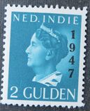 [Queen Wilhelmina Stamps of 1941 Overprinted "1947", Вид BK7]