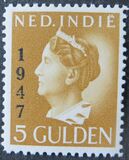[Queen Wilhelmina Stamps of 1941 Overprinted "1947", Вид BK8]