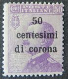 [Italian Stamps Surcharged, tipas I]