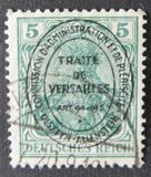 [German Empire Postage Stamps Overprinted, Tüüp B]