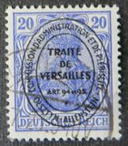 [German Empire Postage Stamps Overprinted, Tüüp B4]