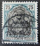 [German Empire Postage Stamps Overprinted, Tüüp B8]