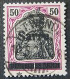 [German Empire Stamps Overprinted "SARRE", 유형 A12]