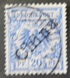 [German Empire Postage Stamps Overprinted "China" in 45 Degree Angle, Typ A3]