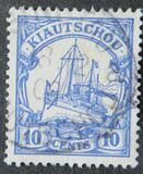 [The Kaiser's Ship "Hohenzollern" - Value in "Cent" & "Dollar", type E3]