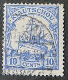 [The Kaiser's Ship "Hohenzollern" - Value in "Cent" & "Dollar", type E3]