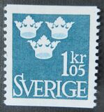 [King Gustaf VI Adolf of Sweden & Tree Crowns - New Colors and Values, type BM22]