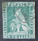 [Lion of Tuscany - Printed on Toned Paper, type A8]