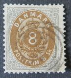 [Skillingemærker - ny tegning - værdi i Sk. (skillinger), type F8]