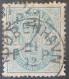 [Coat of Arms - Large Corner Numbers, نوع I3]