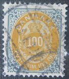 [Royal Emblem - New Drawing - Value in "ØRE" - Different Perforation, tip G24]