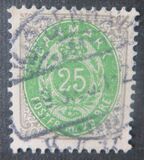 [Royal Emblem - New Drawing - Value in "ØRE" - Different Watermark, ประเภท G28]