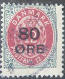 [Royal Emblem Surcharged, Tipi U]