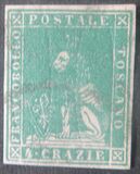 [Lion of Toscany - Printed on White Paper, Different Watermark, tegund A17]