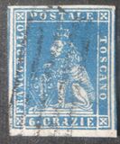 [Lion of Toscany - Printed on White Paper, Different Watermark, tegund A18]