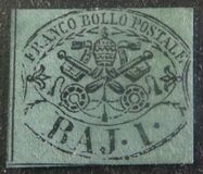 [Coat of Arms - Black Print on Colored Paper, type B2]