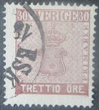 [Coat of Arms - Value in ÖRE, tegund C6]