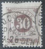 [Numerals in Circle - Different Perforation, τύπος F19]