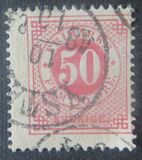 [Numerals in Circle - Different Perforation, τύπος F20]