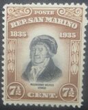 [The 100th Anniversary of the Death of Melchiorre Delfico, 1744-1835, type BL1]