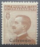 [Italian Stamps Overprinted "Calimno", Tip E]