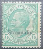 [Italian Stamps Overprinted "Stampalia", Typ B]