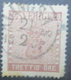 [Coat of Arms - Value in ÖRE, tegund C6]