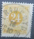 [Numerals in Circle - Different Perforation, τύπος F18]