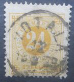 [Numerals in Circle - Different Perforation, τύπος F18]