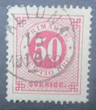 [Numerals in Circle - Different Perforation, τύπος F20]