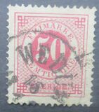 [Numerals in Circle - Different Perforation, τύπος F20]