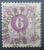 [Numerals in Circle - Blue Coach Horn on Back, tip F25]