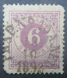 [Numerals in Circle - Blue Coach Horn on Back, tip F26]