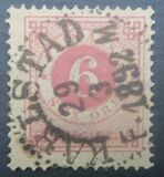 [Numerals in Circle - Blue Coach Horn on Back, tip F25]