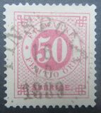 [Numerals in Circle - Blue Coach Horn on Back, tip F29]