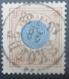 [Numerals in Circle - Blue Coach Horn on Back, tip G3]