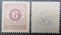 [Numerals in Circle - Blue Coach Horn on Back, jenis F25]