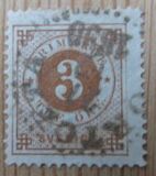 [Numerals in Circle - Blue Coach Horn on Back, jenis F22]