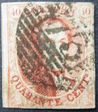 [King Leopold I - Oval 17-17½mm High and 14-14½mm Wide, type B13]