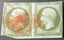 [Definitive 1853-1860 - Napoléon III, Empereur des Français, type C]