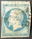 [Definitive 1853-1860 - Napoléon III, Empereur des Français, type C6]