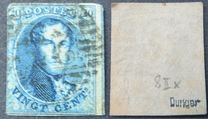 [King Leopold I - Oval 17-17½mm High and 14-14½mm Wide, type B12]