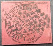 [Coat of Arms - Black Print on Colored Glazed Paper, Tipi P]