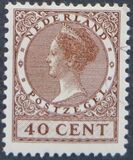 [Queen Wilhelmina - New Values and Colors - Watermarked, type AL26]