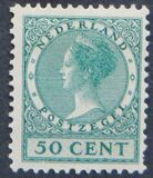 [Queen Wilhelmina - New Values and Colors - Watermarked, type AL27]