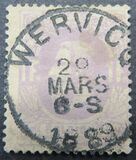[King Leopold II - (Issued: 15 november 1869), type O]