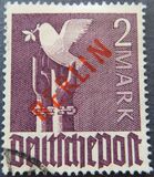 [BERLIN in Red Overprint on "Allied Occupation Zone" Stamps, type B13]