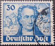 [The 200th Anniversary of the Birth of Johann Wolfgang von Goethe - Poet, type S]