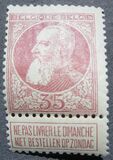 [King Leopold II. New issue, tip AJ]